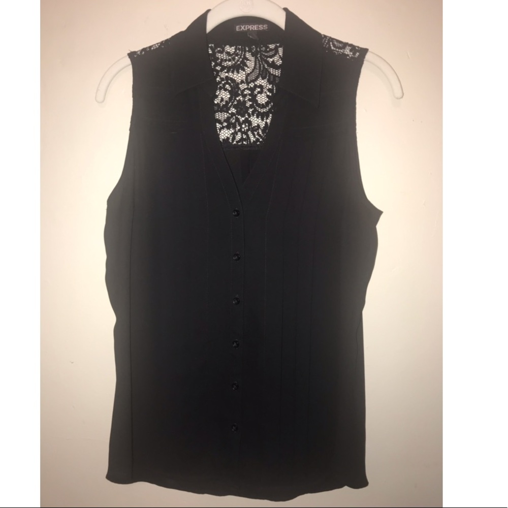 Express Sleeveless blouse Size small